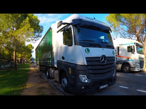 Видео: Обзор MERCEDES ACTROS euro6 БЕЗЗЕРКАЛКА 2021