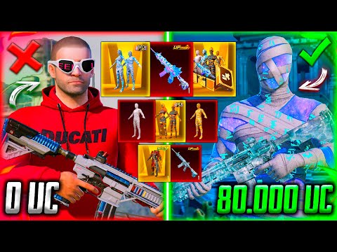 Видео: 80 000 UC - ПРОКАЧАЛ АККАУНТ и ВЫБИЛ ВСЕ МУМИИ + ЛЕДНИК В PUBG MOBILE! ПРОКАЧКА АККАУНТА ПУБГ МОБАЙЛ