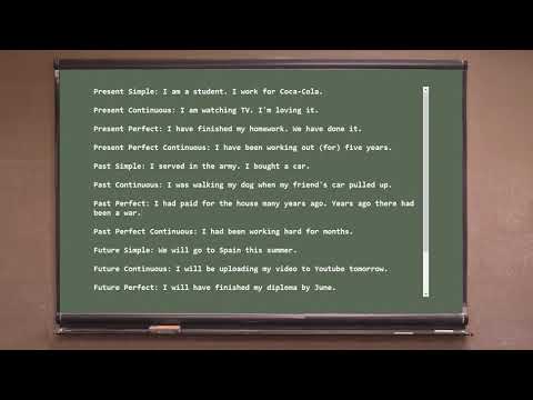 Видео: ВСЕ Времена английского глагола за 15 минут.