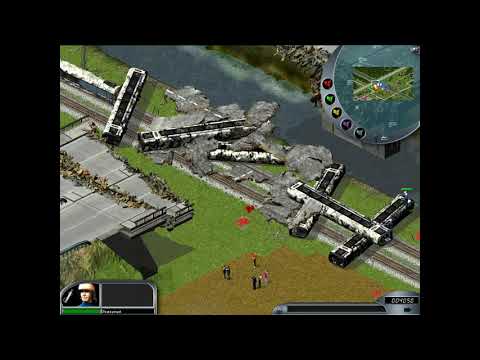 Видео: Emergency 2 Mission 20. Скоростной поезд врезался в мост.