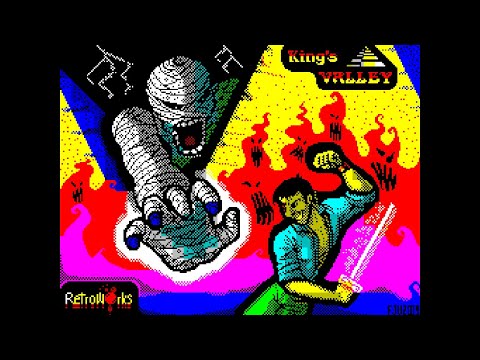 Видео: Новье ZX Spectrum - King's Valley (2009) + King's Valley [C64] (2018). Смотрим порты