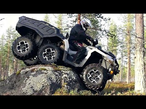 Видео: 😎 КвадроЦиклы 6х6 (Off-road ) - СумаСшедшие Проходимцы 💪!