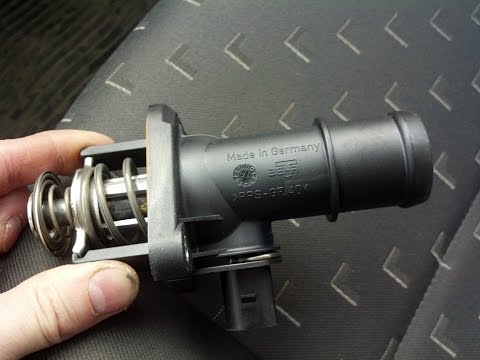 Видео: Термостат Шкода Октавиа Тур 1.6 bfq 102 л.с. Ошибка P1293