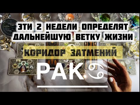 Видео: Рак ♋️ 8 - 21 сентября 2025! Таро и Астропрогноз на коридор затмений 