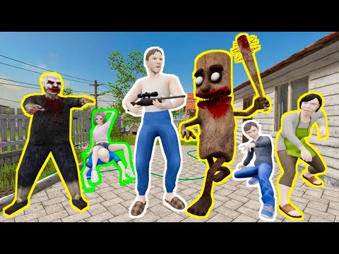 Видео: Schoolboy 2: ТРЕЙЛЕР | Злой Тунг Тунг Тунг Саур и армия ЗОМБИ против Андрей, Папа Гена и Мама Галя