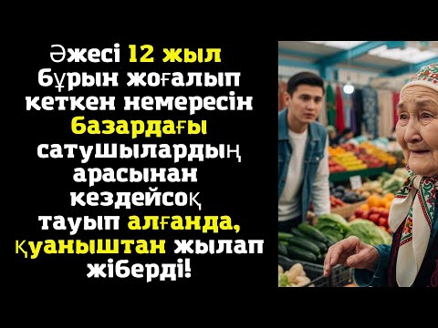 Видео: Әжесі 12 жыл бұрын жоғалып кеткен немересін базардағы сатушылардың арасынан кездейсоқ тауып алғанда