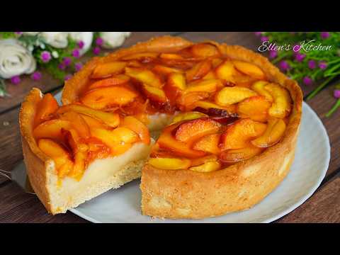 Видео: Это так вкусно, что можно готовить каждый день! Тирольский пирог с персиками!