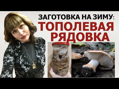 Видео: ТОПОЛЁВАЯ РЯДОВКА.ЗАГОТОВКА НА ЗИМУ.ЛУЧШИЙ СПОСОБ