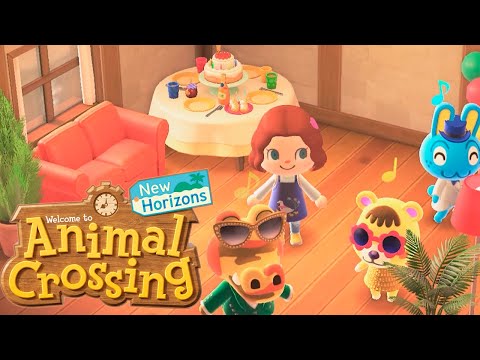 Видео: Animal Crossing | Мой день рождения в игре | Прохождение №25