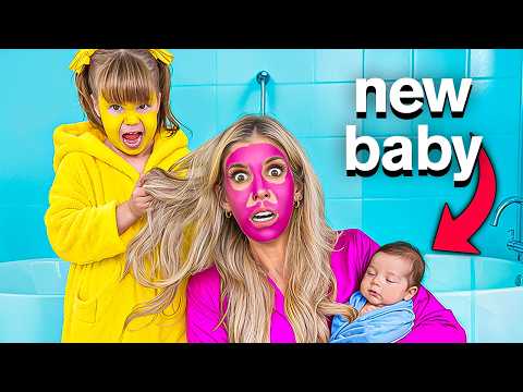 Видео: Утренний распорядок первого дня в школе с новорожденным