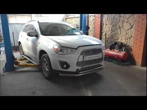 Видео: Регулировка клапанов двигателя 4B10 на Mitsubishi ASX Мицубиси АСХ 1,8 2013 года 1часть