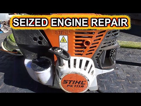 Видео: Как отремонтировать сломанный Stihl 4Mix FS111R KM131R FS131R KM131R