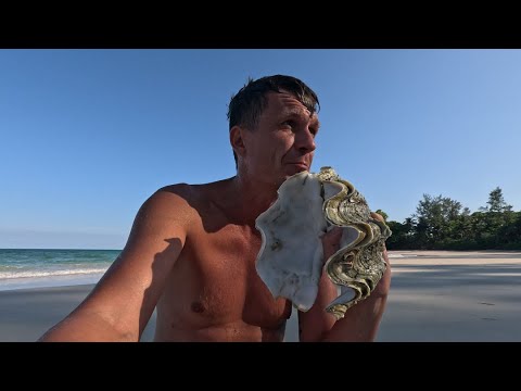 Видео: Тайланд. Заброшенные виллы. Огромные ракушки. Секретный пляж.