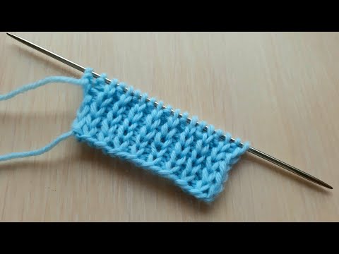 Видео: Рекомендую супер классную двустороннюю резинку спицами