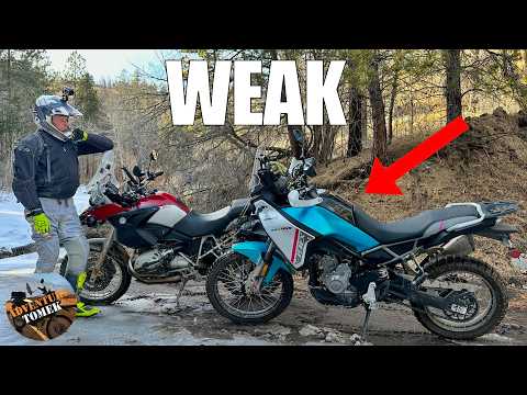 Видео: Владелец BMW R1200GS ездит на CFMOTO 450MT Ibex