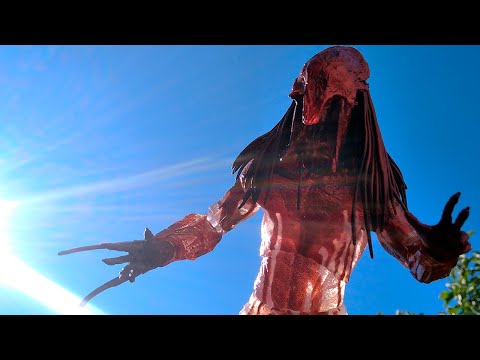 Видео: Обзор кровавой версии фигурки Дикого Хищника NECA Prey Bear Blood Feral Predator
