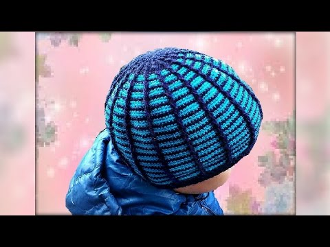 Видео: ЛЕГКО, БЫСТРО, КРАСИВО📌Идеальная шапка крючком за одно утро! Crochet HAT tutorial easy