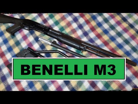 Видео: Обзор BENELLI M3. Тактическое ружье для охоты, самообороны и выживания.