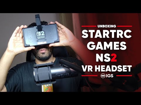 Видео: STARTRC GAMES Распаковка гарнитуры Nintendo Switch 2 VR