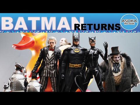 Видео: Обзор DC Multiverse от McFarlane Toys: Batman Returns Wave | Asoka The Geek