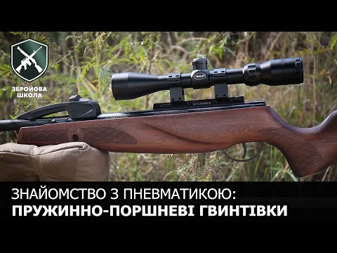 Видео: Знайомство з пневматичною зброєю. Ч.1: пружинно-поршневі гвинтівки