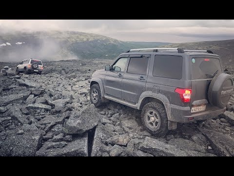 Видео: УАЗ Патриот на 32х Кольский 2017