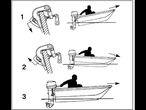 Видео: Установить лодочный мотор на транец