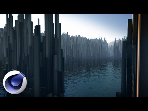 Видео: Эффектная 3D-композиция с использованием модуля Hair в Cinema 4D