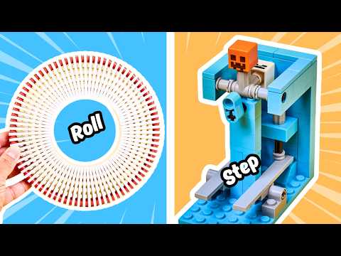 Видео: ПЛАВНЫЕ СТРОИТЕЛЬНЫЕ КОНСТРУКЦИИ LEGO...