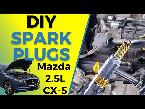 Видео: Как заменить свечи зажигания на Mazda 2.5L CX-5, CX-9, CX-30, CX-50, Mazda3 и Mazda6 (2014–2026)