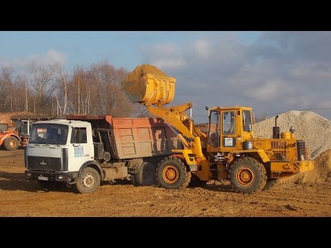 Видео: Погрузчик Амкодор 352