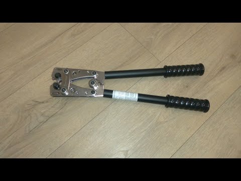 Видео: Обзор на гексагональные пресс-клещи КВТ ПКГ-50