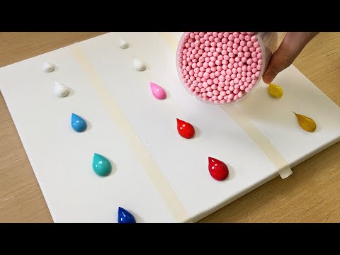 Видео: Техника рисования акрилом для начинающих.