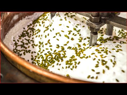 Видео: Как производят нугу на фабрике