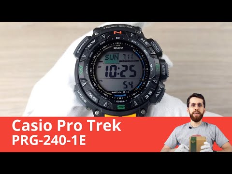 Видео: Легендарный Pro Trek / Casio PRG-240-1E