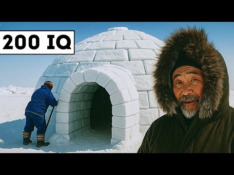 Видео: Как инуиты строят настоящее иглу всего за 2 часа