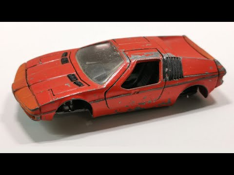Видео: Реставрация Schuco прототипа BMW Turbo 1972 года. Литая модель игрушки.