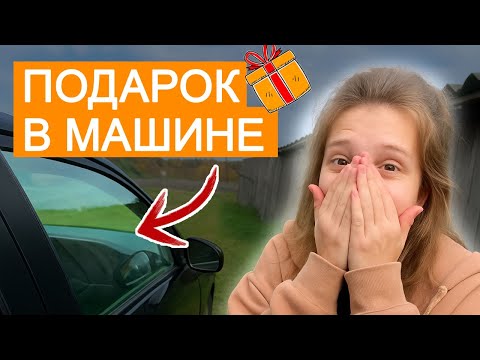 Видео: Реакция девушки на обновку в машине — эмоции на миллион!