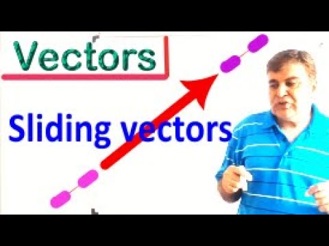 Видео: Что такое скользящие векторы