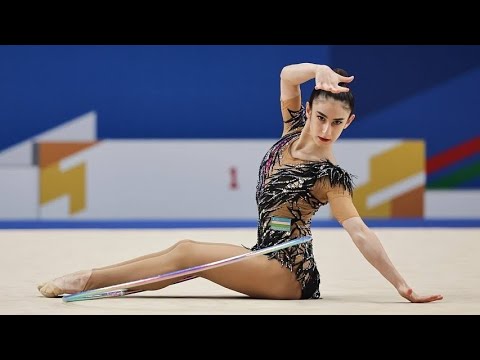 Видео: САВАДЯН ВИЛАНА ИГРЫ БРИКС 2024 ОБРУЧ | SAVADYAN VILANA BRICS GAMES 2024 HOOP🐯🔥 #rythmicgymnastics