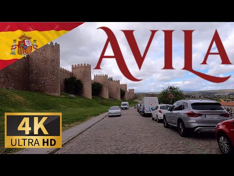 Видео: DRIVING AVILA, провинция Авила, Кастилия и Леон, ИСПАНИЯ I 4K 60fps