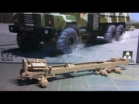 Видео: Краз-260 (Takom) Часть 1