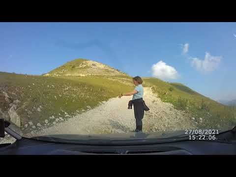 Видео: Подьём  по дороге от плато Канжол