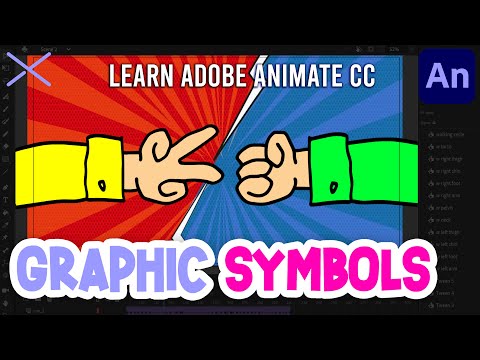 Видео: Сила СИМВОЛОВ в Adobe Animate CC | Фигуры, графика и фрагменты фильмов