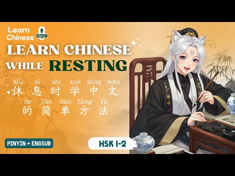 Видео: HSK 1-2 | Как учить китайский во время отдыха | Практика аудирования китайского языка