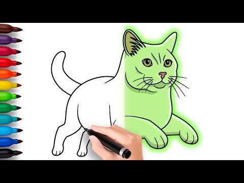 Видео: КАК НАРИСОВАТЬ ГАТТАТИНО НЕОНИНО из Итальянские Животные Мем