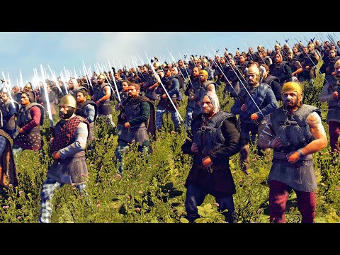 Видео: Рим против Ичени | Массивная кинематографическая битва 41 500 юнитов - Total War