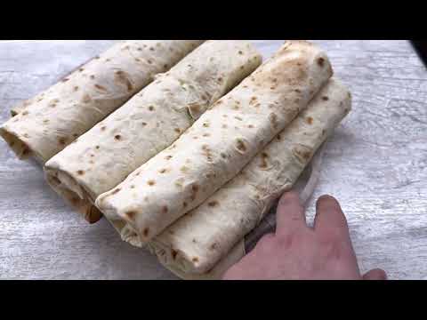 Видео: Домашняя куриная Шаурма!Сочная и вкусная