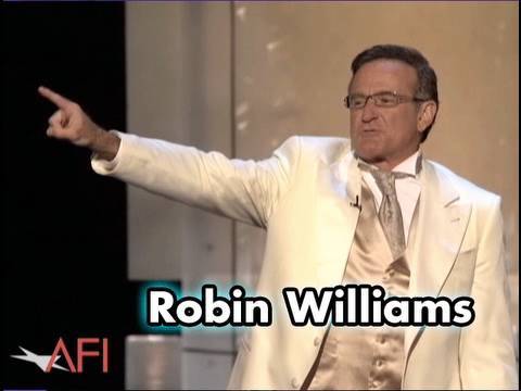 Видео: Робин Уильямс открывает церемонию вручения премии AFI за жизненные достижения Аль Пачино