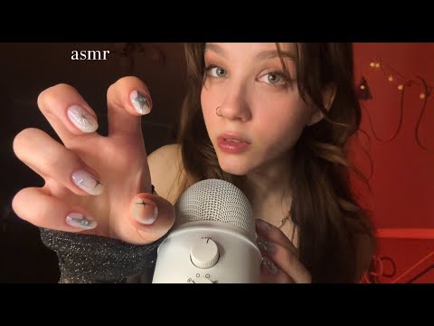 Видео: ASMR Скретчинг Микро + Звуки рта (Визуальные Ручки) ੈ♡˳